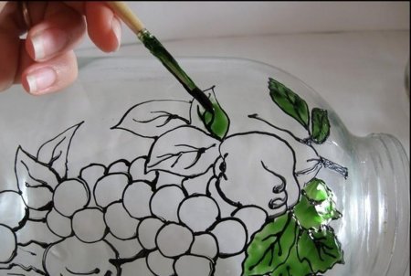 Рисование по стеклу