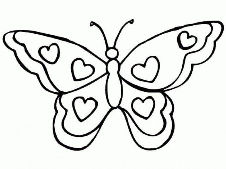 Трафарет бабочки для рисования (48 фото)