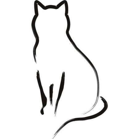 Кошка эскиз