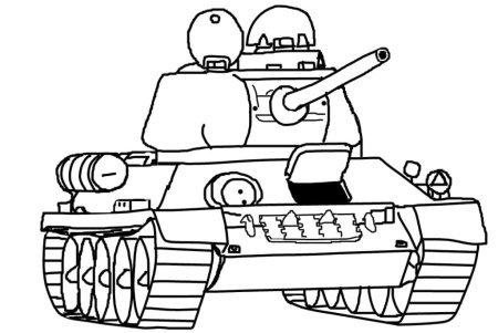 Раскраски танки т 34