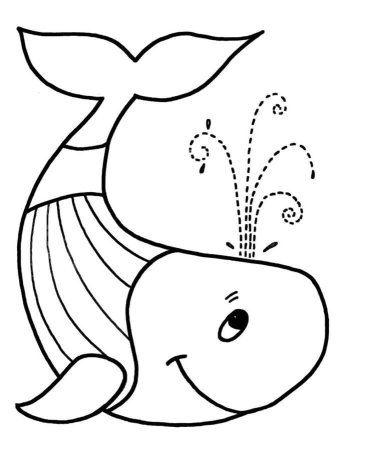 Кит рисунок