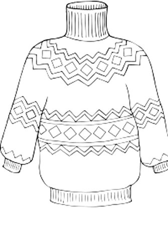 Кофта для рисования