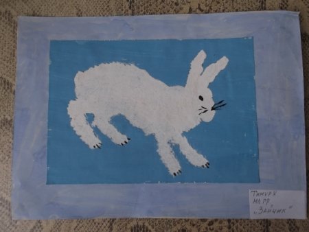 Рисование Дикие животные средняя группа