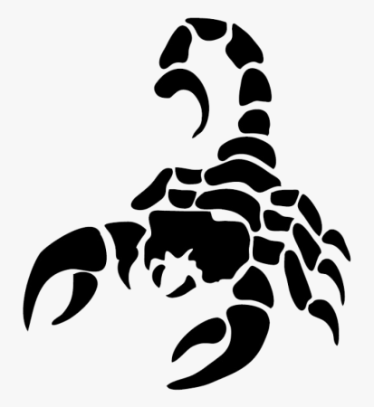 Скорпион рисунок для детей