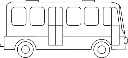 Рисование автобус