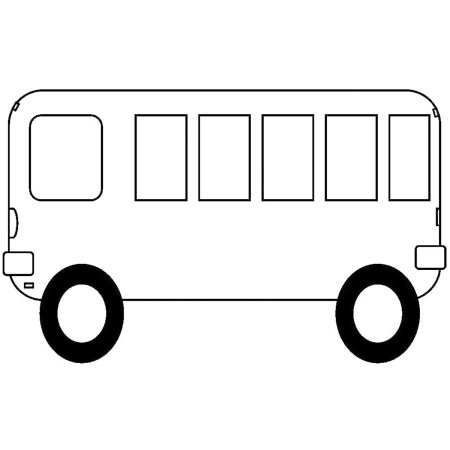 Автобус аппликация для детей