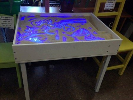 Детский стол с подсветкой
