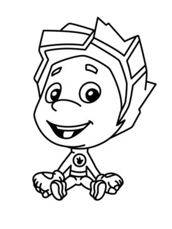 Раскраски для детей 4 года Фиксики Нолик