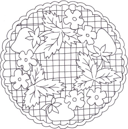 Эскиз салфетки