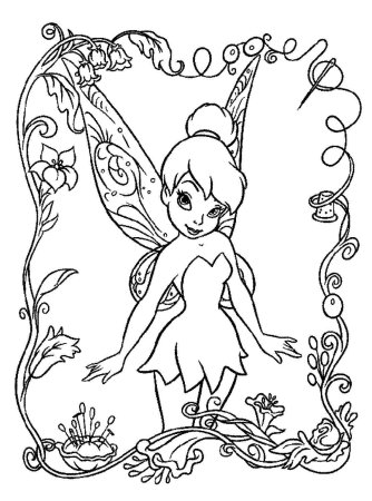 Раскраска Disney Fairies феи