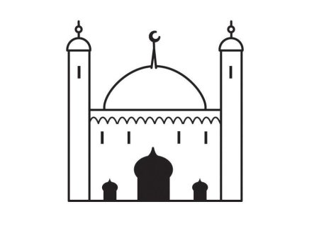 Мечеть для рисования