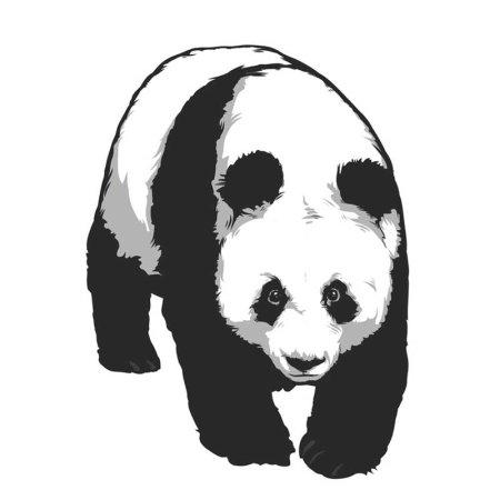 Панда контур