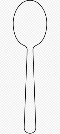 Ложка раскраска для детей