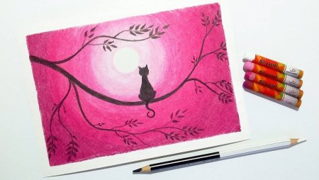 Рисунки пастелью для начинающих