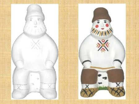 Каргопольская игрушка раскраска Каргопольская
