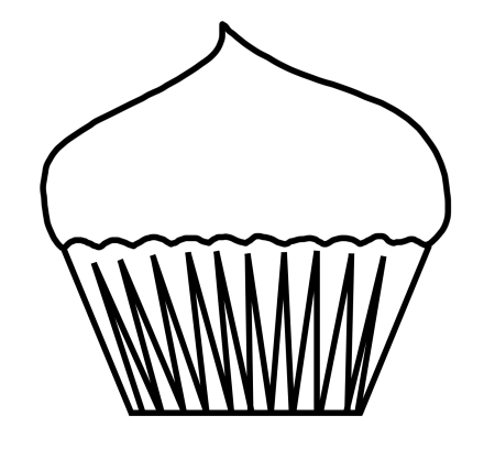 Кекс эскиз