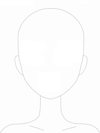 Овал лица для рисования