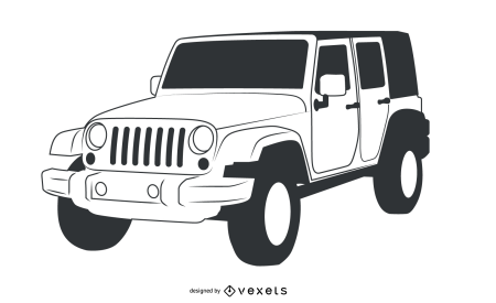 Jeep Wrangler vector