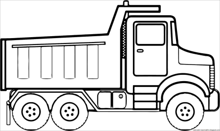 Трафарет грузовика для рисования (43 фото)