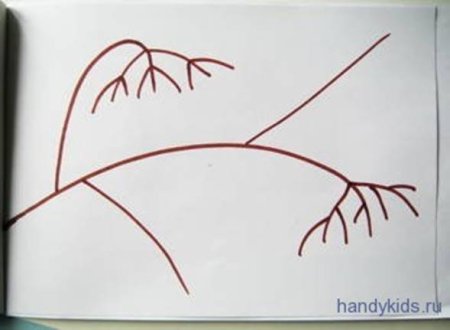 Трафарет ветки рябины для рисования (46 фото)