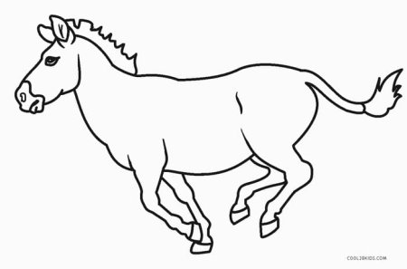 Зебра раскраска