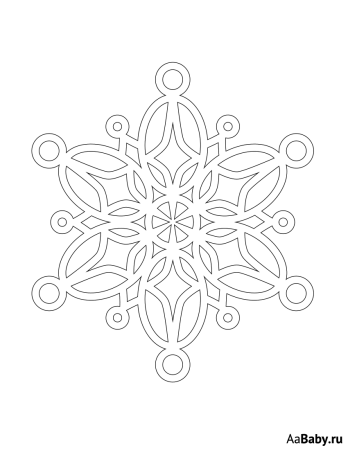 Узоры для снежинок
