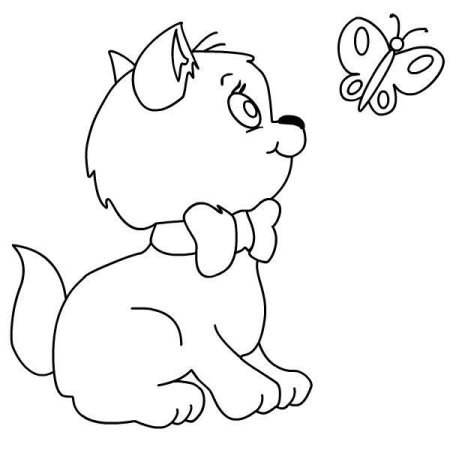 Рисование кошки