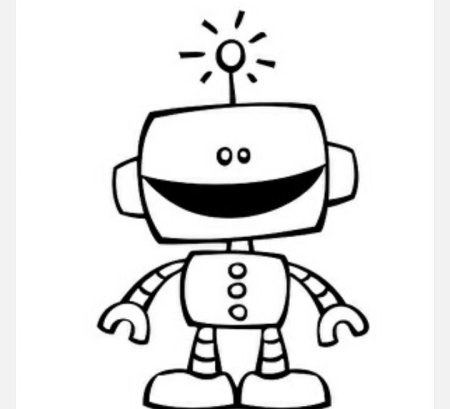Трафарет для рисования Тоботы для детей