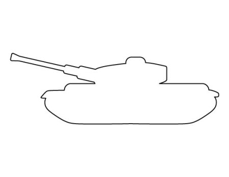 Трафарет танка для рисования к 23 февраля (49 фото)