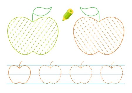 Графомоторика для дошкольников 4-5 лет