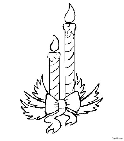 Подсвечник рисунок