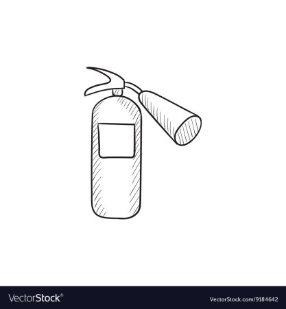 Рисование огнетушитель