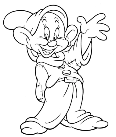 Раскраска "принцесса Disney"