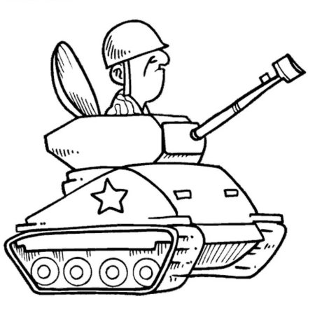 Рисунок солдату