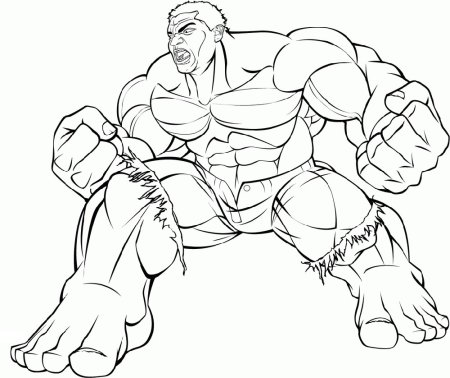 Hulk raskraska