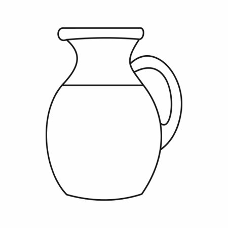 Раскраска вазы