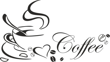 Coffee Barista Stencils набор