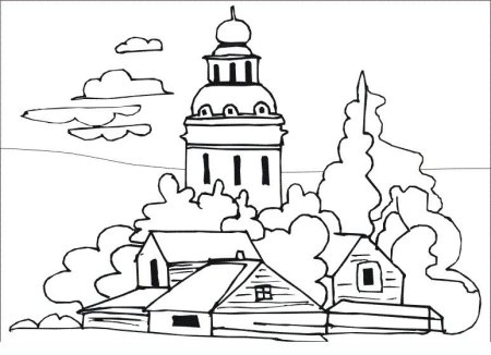 Эскиз набережной