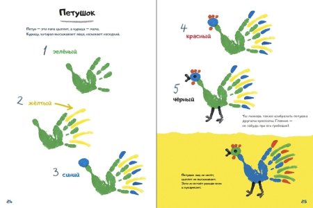 Рисование ладошками для детей