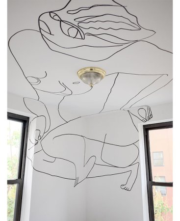 Красивые рисунки на потолке