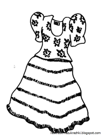 Эскизы платьев