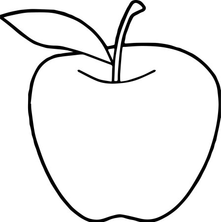 Трафарет яблок и груш для рисования (46 фото)