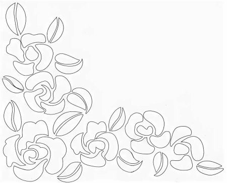 Узоры для аппликации на ткани