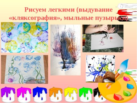 Рисование в нетрадиционных техниках для детей