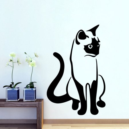 Наклейки на стену кошки