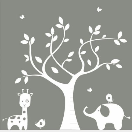 Трафарет на стену в детскую