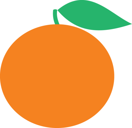 Апельсин раскраска