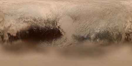 Харон Спутник Плутона карта поверхности