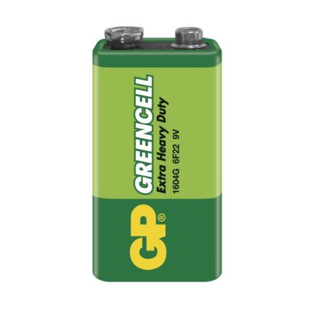 Элемент питания GP 6f22 s (крона) GREENCELL