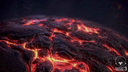 Магма лава трещины щели